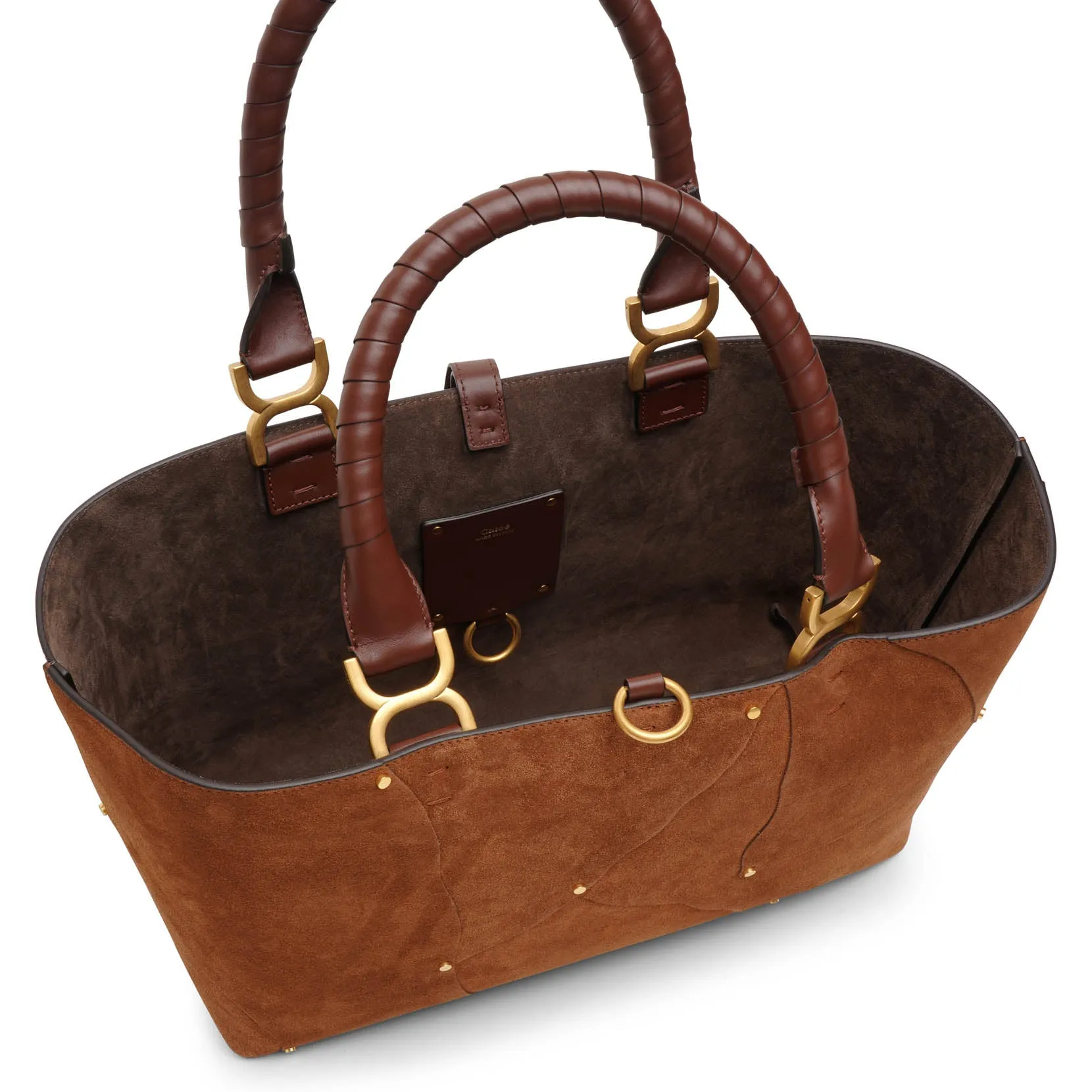 Marcie medium beige tote bag