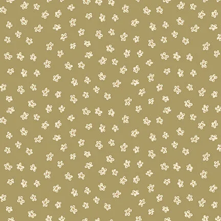 Market Garden - 2900-66 - Daisy Toss - Green/Gold