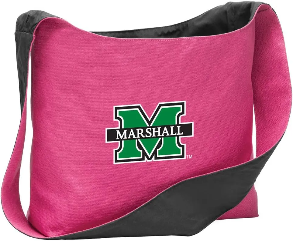 Marshall Tote Bag Sling Style Marshall University Shoulder Bags Womens Medium Cross Body Purse