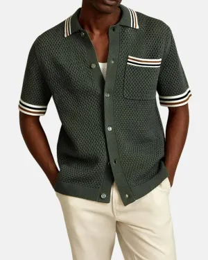 Martin Laurent Crocheted Top