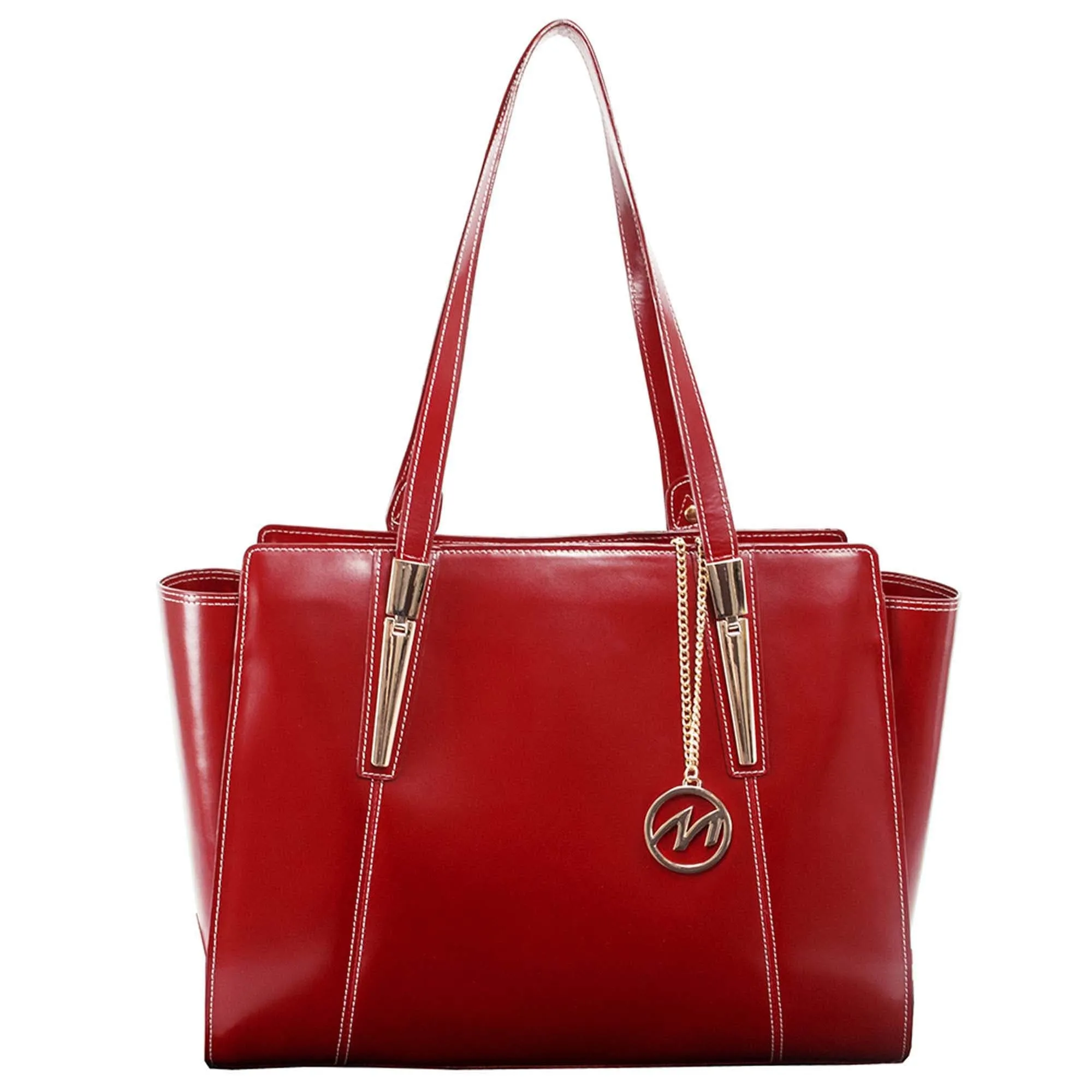 McKlein USA Aldora Leather Ladies Tote Bag with Tablet Pocket