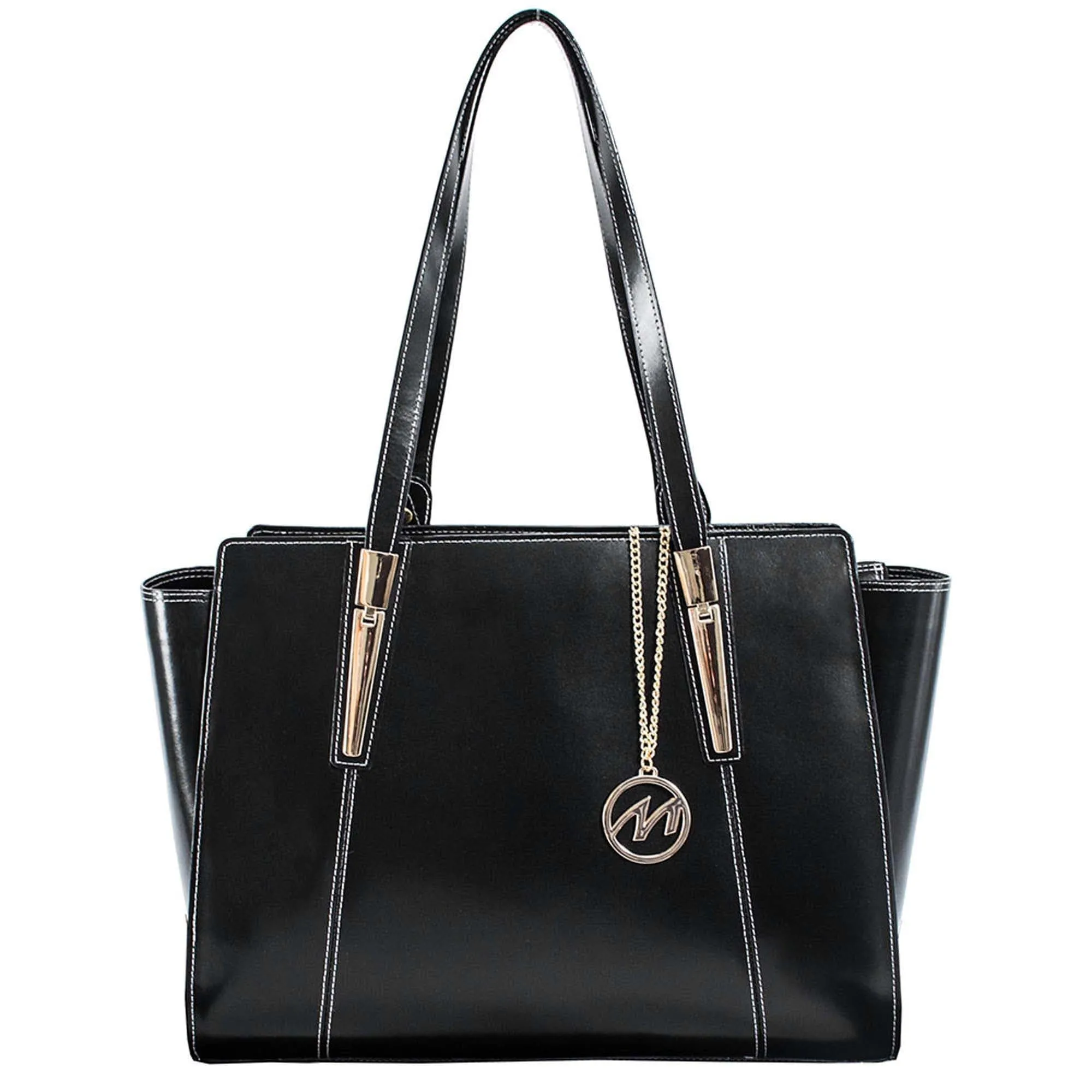 McKlein USA Aldora Leather Ladies Tote Bag with Tablet Pocket