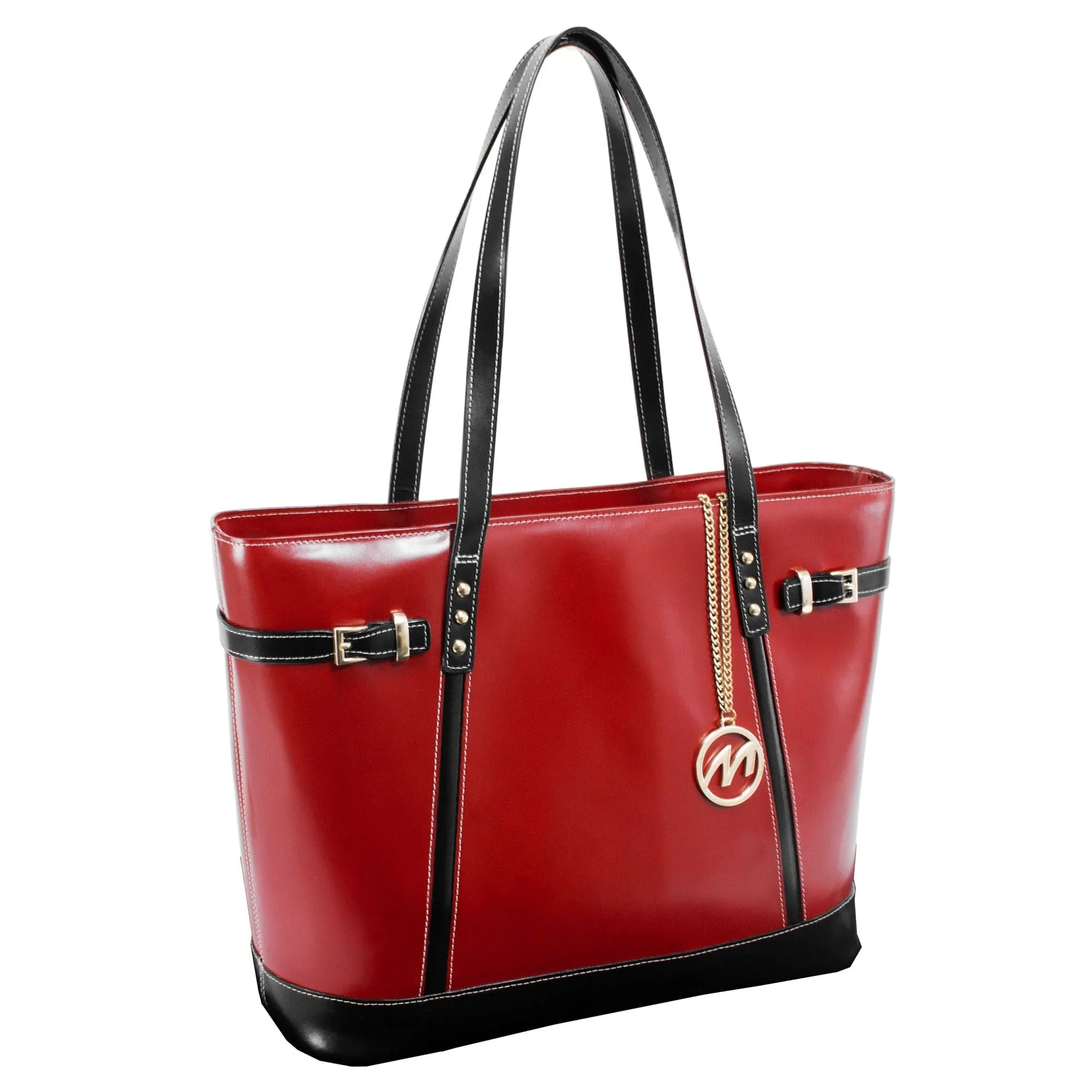 McKlein USA Serafina Leather Tote Bag with Tablet Pocket