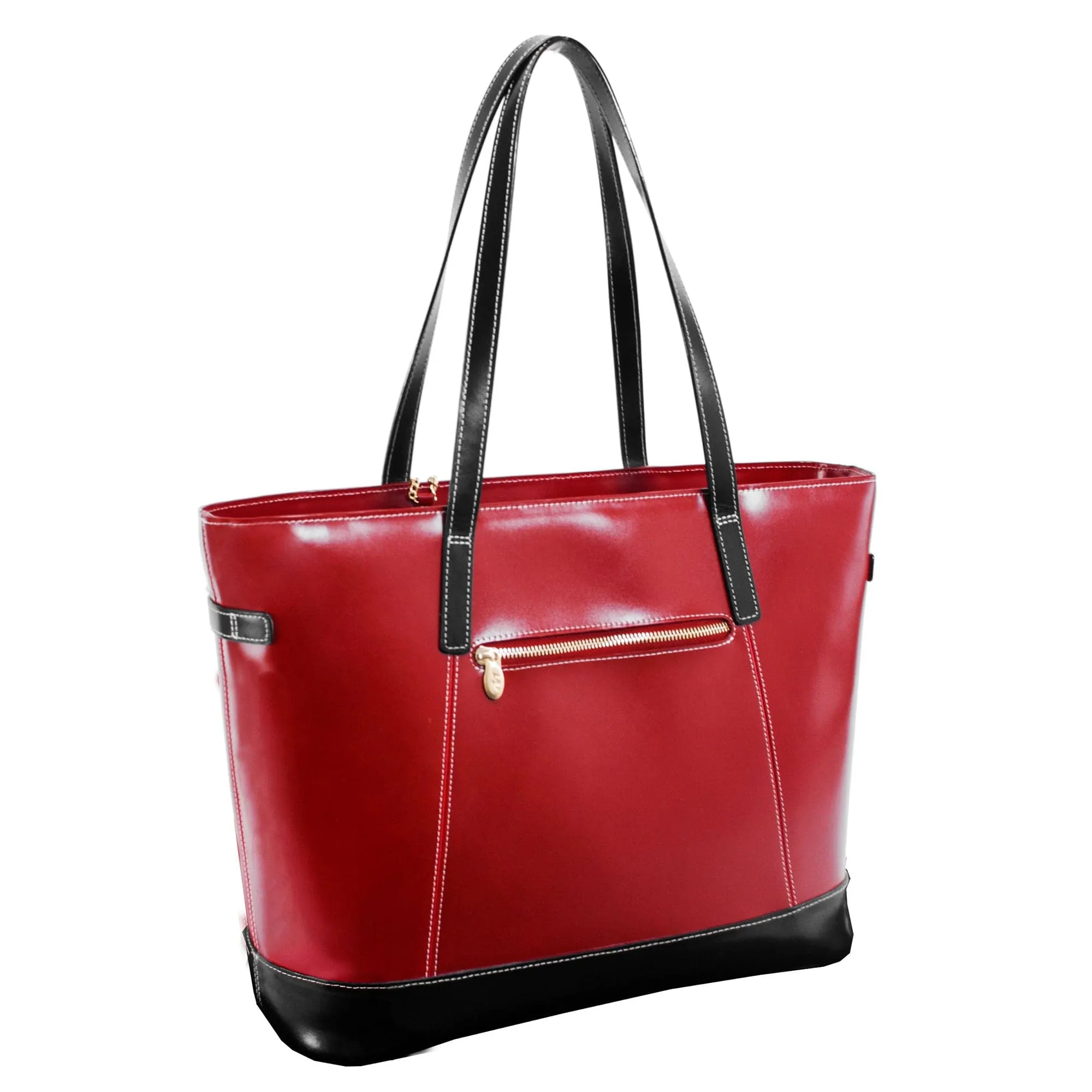McKlein USA Serafina Leather Tote Bag with Tablet Pocket