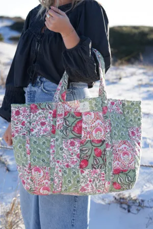 Meadow Patchwork Tote