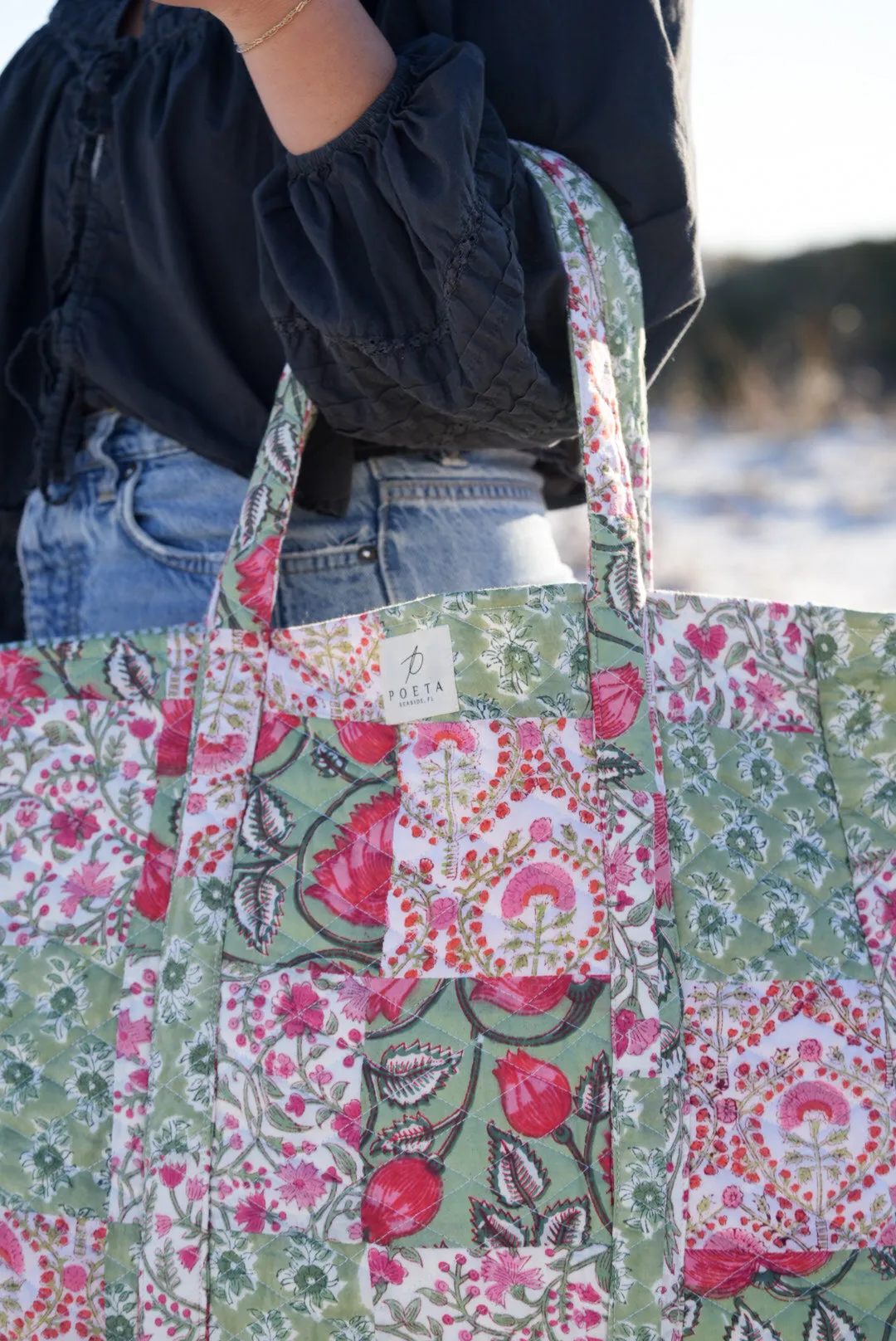 Meadow Patchwork Tote