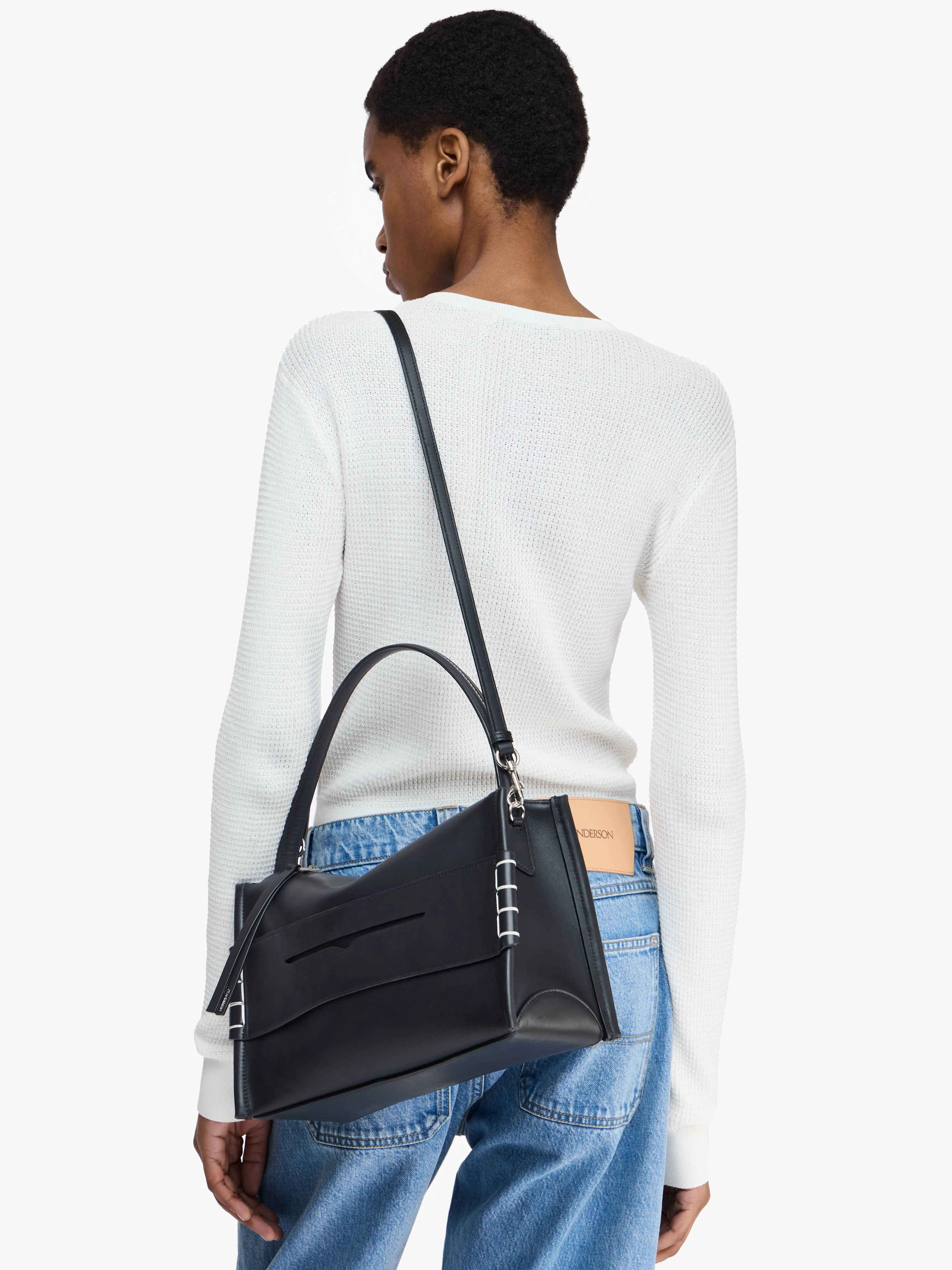 MEDIUM LOAFER BAG - LEATHER SHOULDER BAG