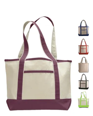 Medium Size - Deluxe Heavyweight Canvas Tote Bags