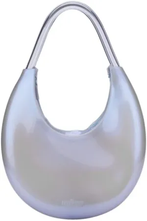 Melissa Moon Bag for Women, Pearly Blue, One Size