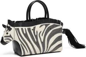 Men and Women Fun Horse Shaped Crossbody Shoulder Bag Handbag PVC Unique Novelty Horse Purse