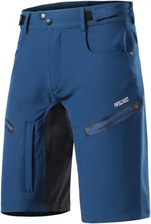 Mens Hiking Waterproof Shorts, Quick Dry Outdoor Cargo Tactical Shorts with Multi Pocket for Beach Cycling Travel