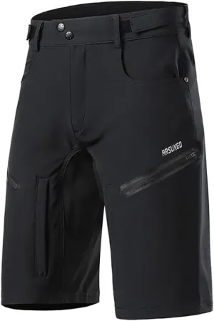 Mens Hiking Waterproof Shorts, Quick Dry Outdoor Cargo Tactical Shorts with Multi Pocket for Beach Cycling Travel
