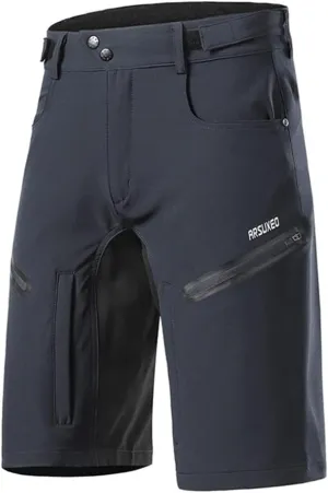 Mens Hiking Waterproof Shorts, Quick Dry Outdoor Cargo Tactical Shorts with Multi Pocket for Beach Cycling Travel