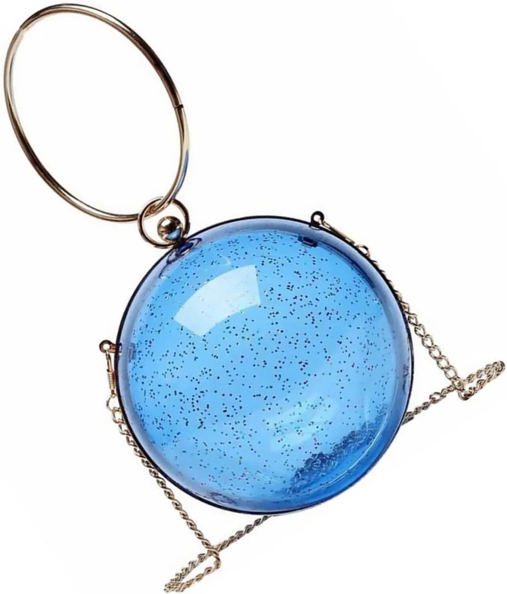 Messenger Bag Clear Shoulder Bag Mini Clutch for Women Evening Purses for Women Clear Handbags