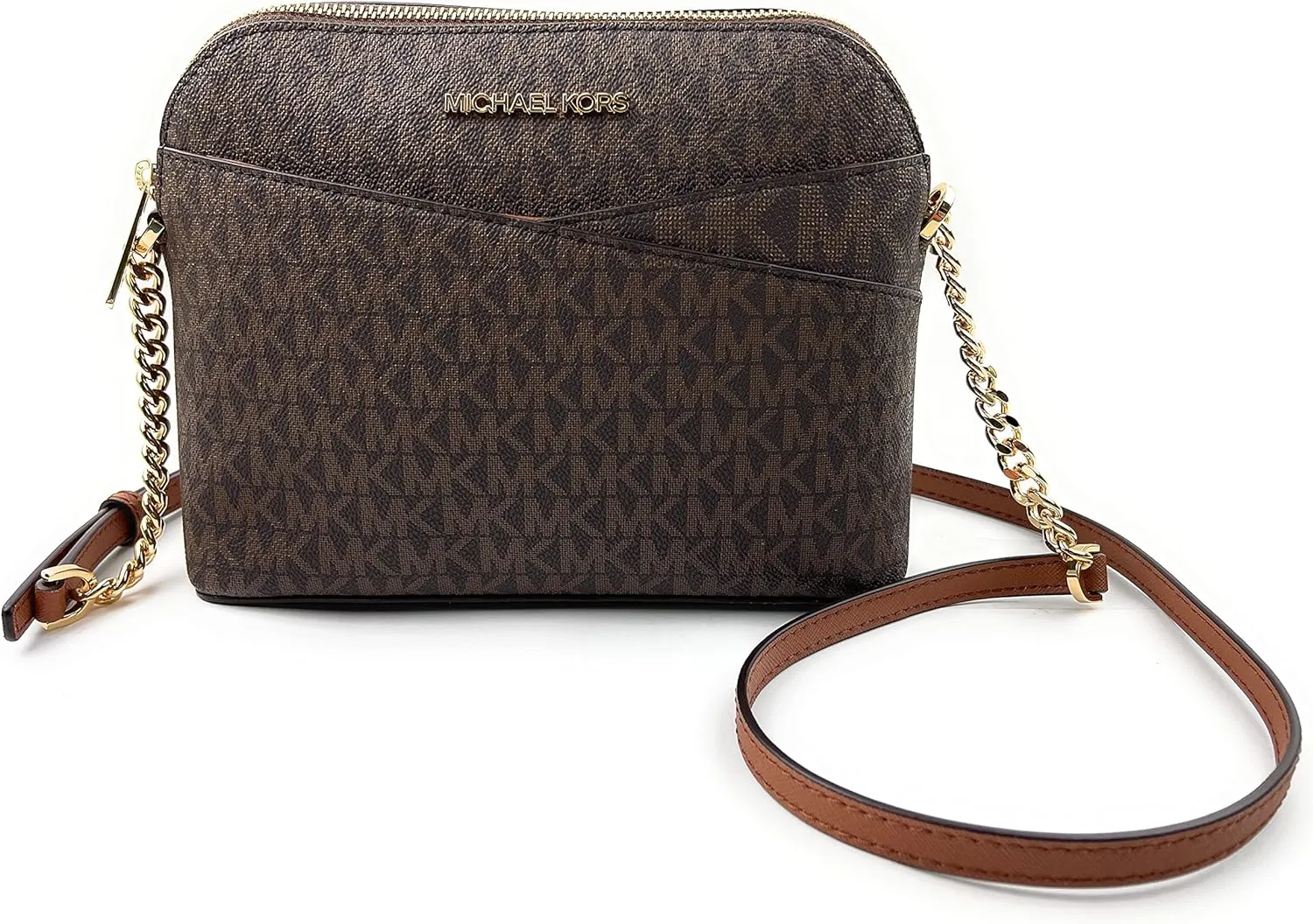 Michael Kors Jet Set Medium Crossbody Leather Handbag
