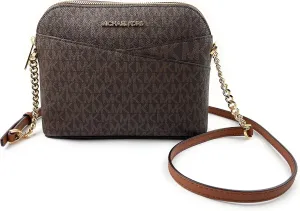 Michael Kors Jet Set Medium Crossbody Leather Handbag