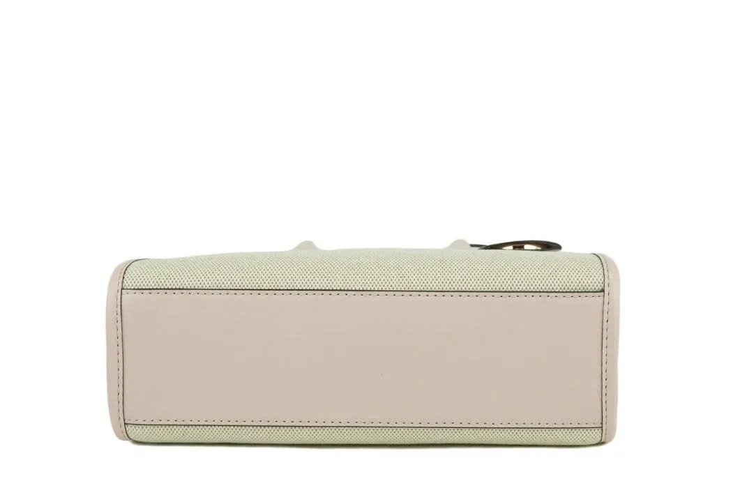 Michael Kors Mirella Small Powder Blush Canvas Shopper