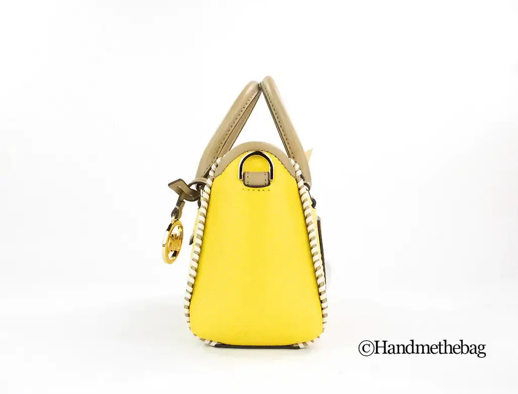 Michael Kors XS Carine Leather Satchel Crossbody