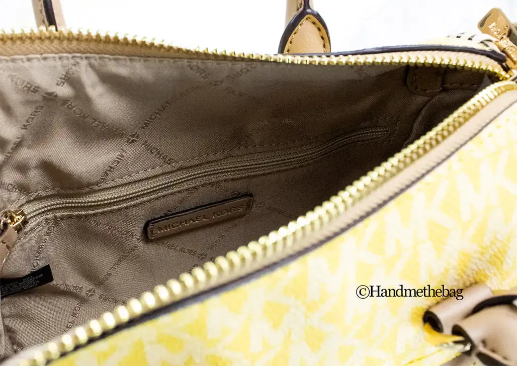 Michael Kors XS Carine Leather Satchel Crossbody