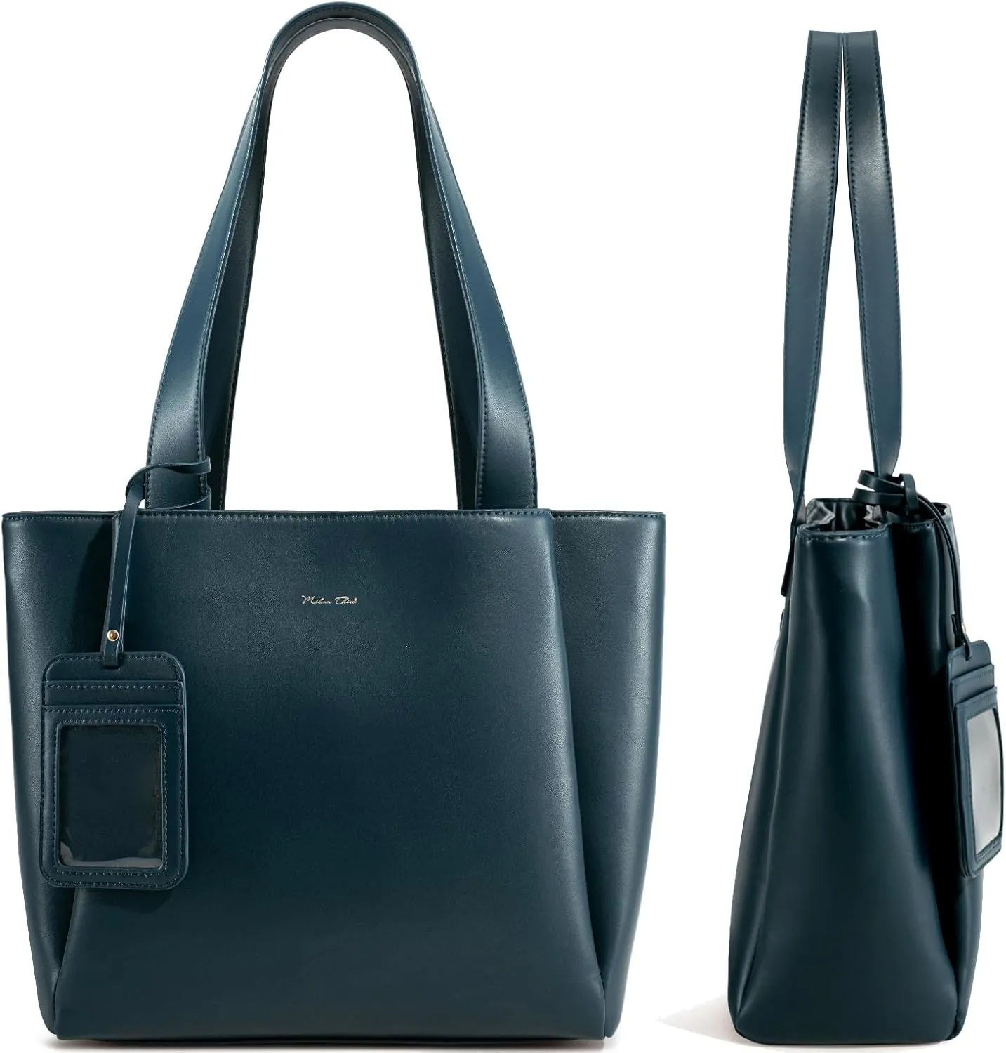 Milan Chiva Work Tote Bags for Women Middle Urban Tote Bag with Zip Compartments