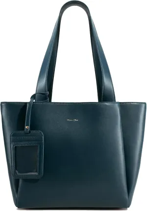 Milan Chiva Work Tote Bags for Women Middle Urban Tote Bag with Zip Compartments