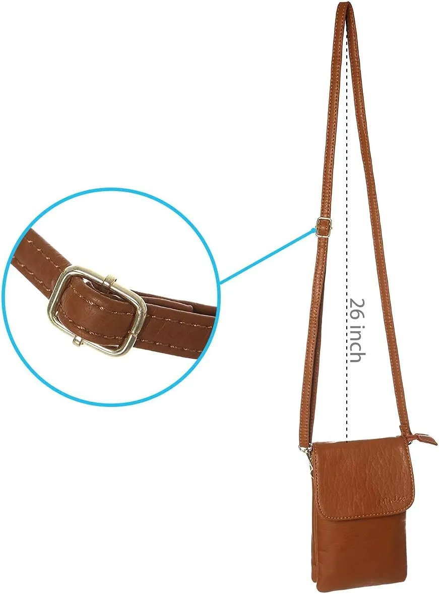 MINICAT Roomy Pockets Small Crossbody Bags Cell Phone Wallet Purses for Women
