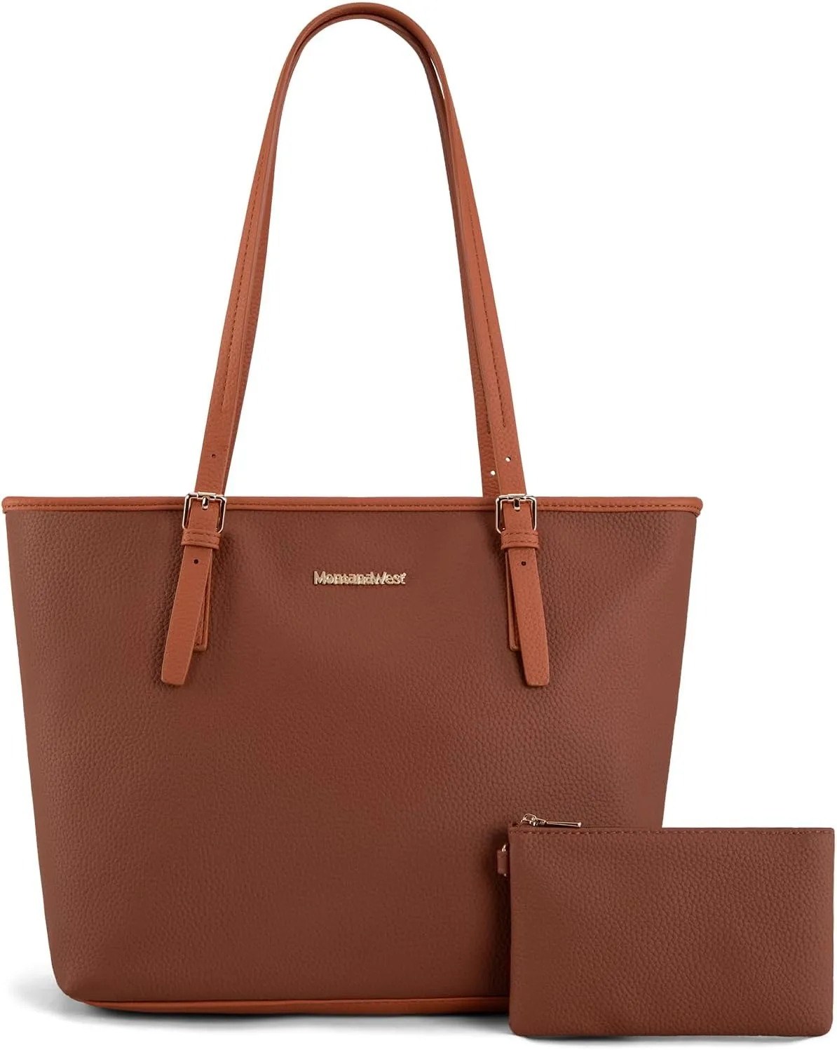 Montana West Tote Bags Vegan Leather Purses and Handbags for Women Top Handle Ladies Shoulder Bags