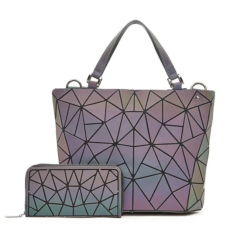 Mosaic Design Tote Bag 2/3 Pcs Set