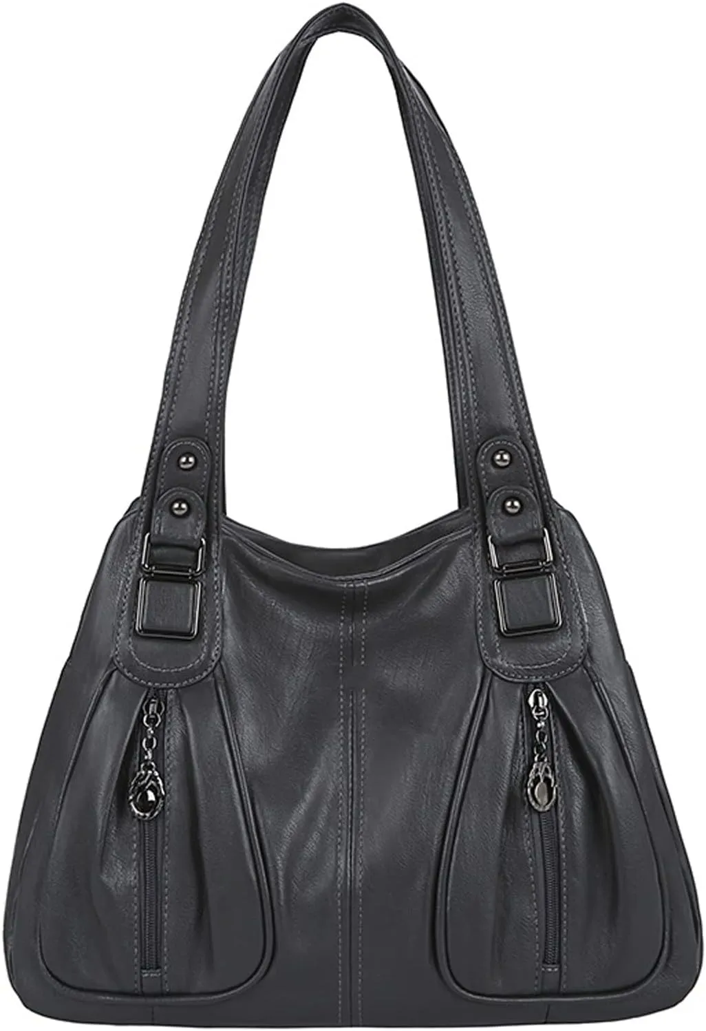 MSBEAN Shoulder bag Handbags Women Bags， Handbags Ladies Shoulder Bags， High Capacity Soft PU Leather Bags for Women