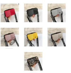 New Suitcase Shape Totes Fashion Mini Luggage Bag Women