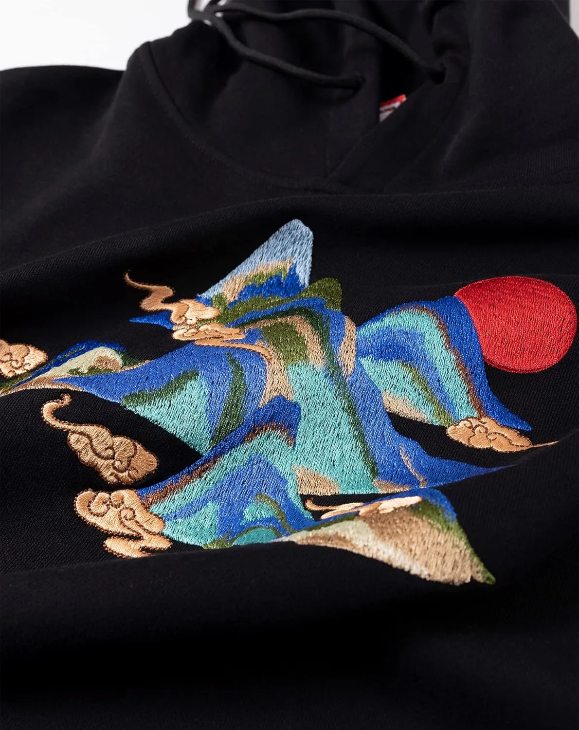 Niepce Inc Streetwear Graphic Embroidered Hoodies for Men