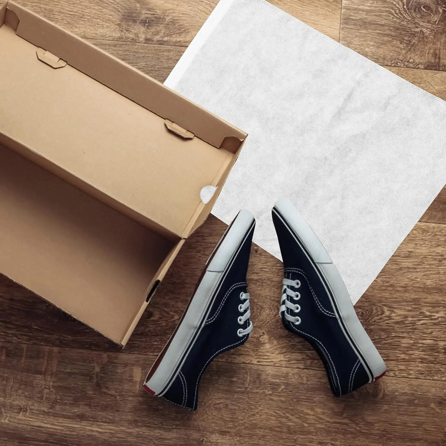 Nonwoven Storage Bags 50 Pack 60x45cm White Dust Isolation Bag for Shoes Clothes Purse