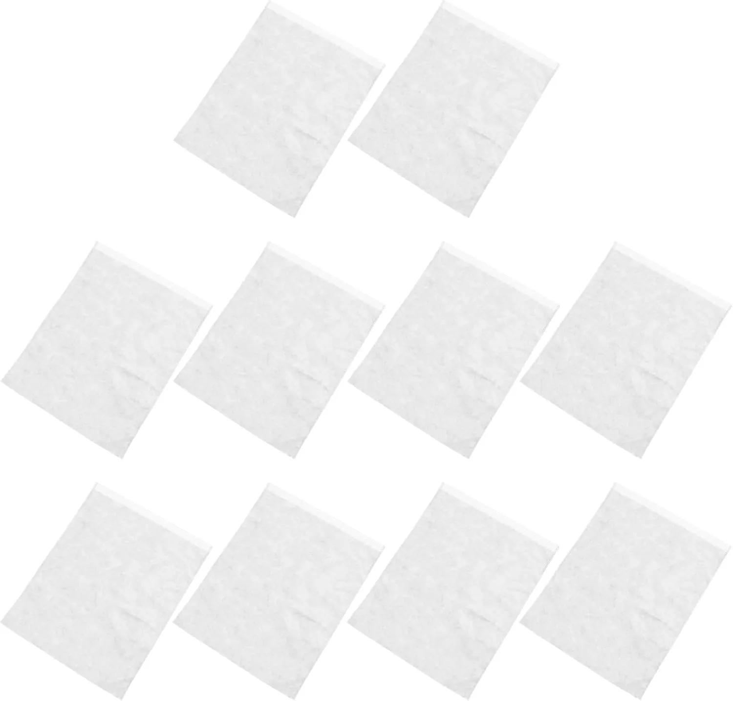 Nonwoven Storage Bags 50 Pack 60x45cm White Dust Isolation Bag for Shoes Clothes Purse