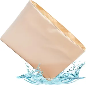 Nylon Water-Repellent Purse Organizer with Base Shaper for Dior Book Tote Handbag (Beige, Medium)