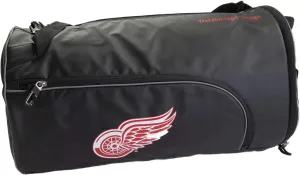 Officially Licensed NHL "Squadron" Duffel Bag, Black, 20" x 10.75" x 10.75"