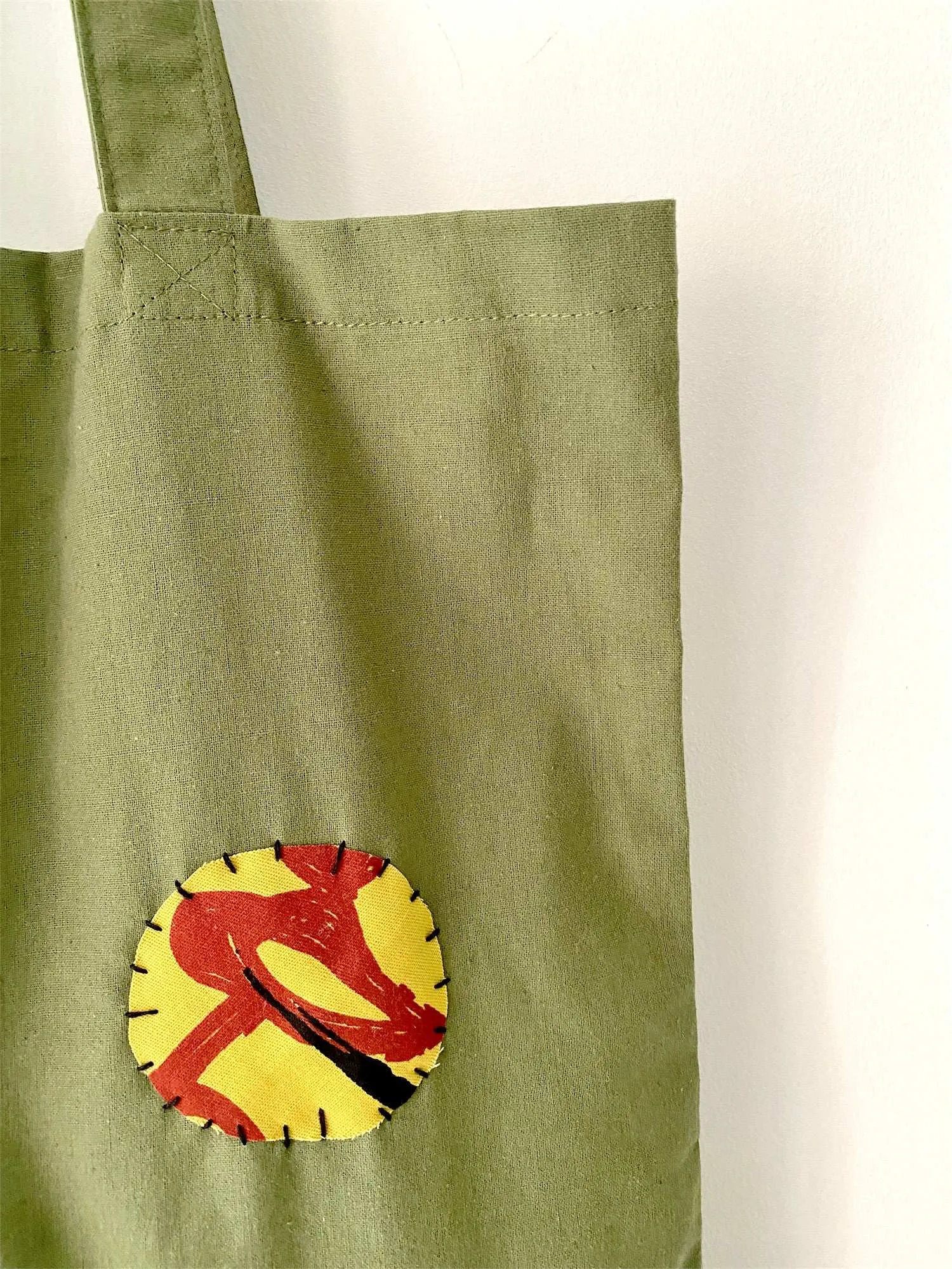 Olive Everyday Patchwork Bag