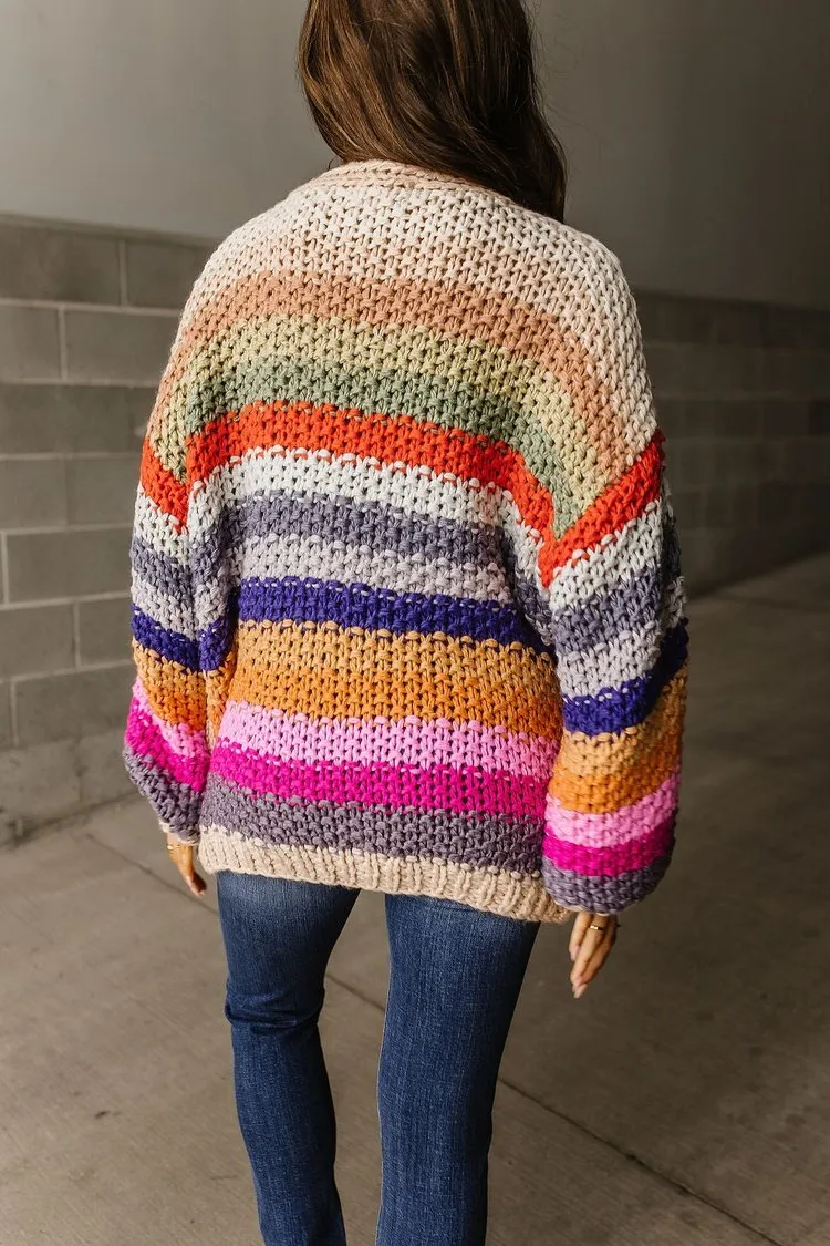 Olivia Rainbow Cardigan