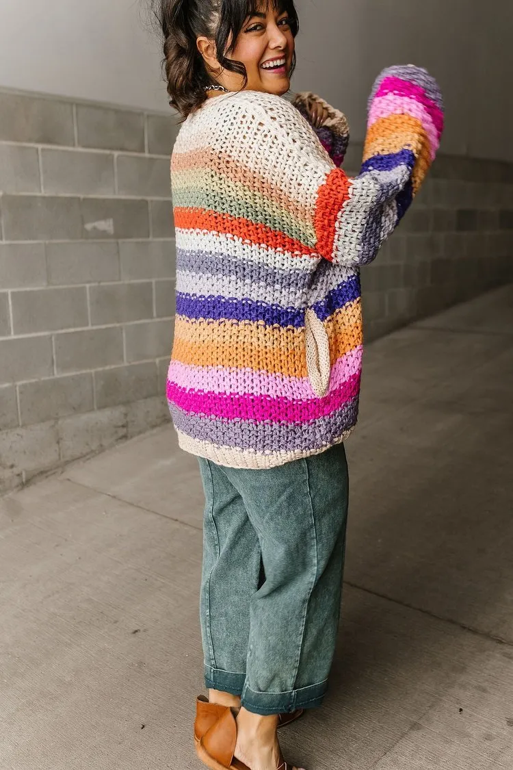 Olivia Rainbow Cardigan