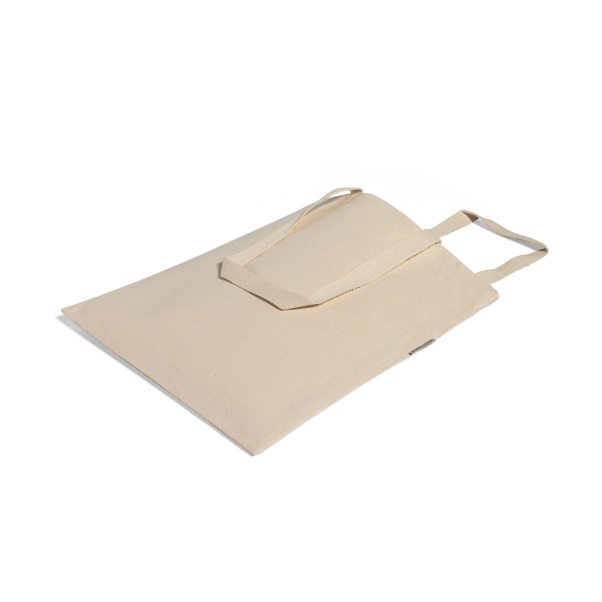 Organic Cotton Heavy Canvas Tote Bags Flat Bottom - OR200