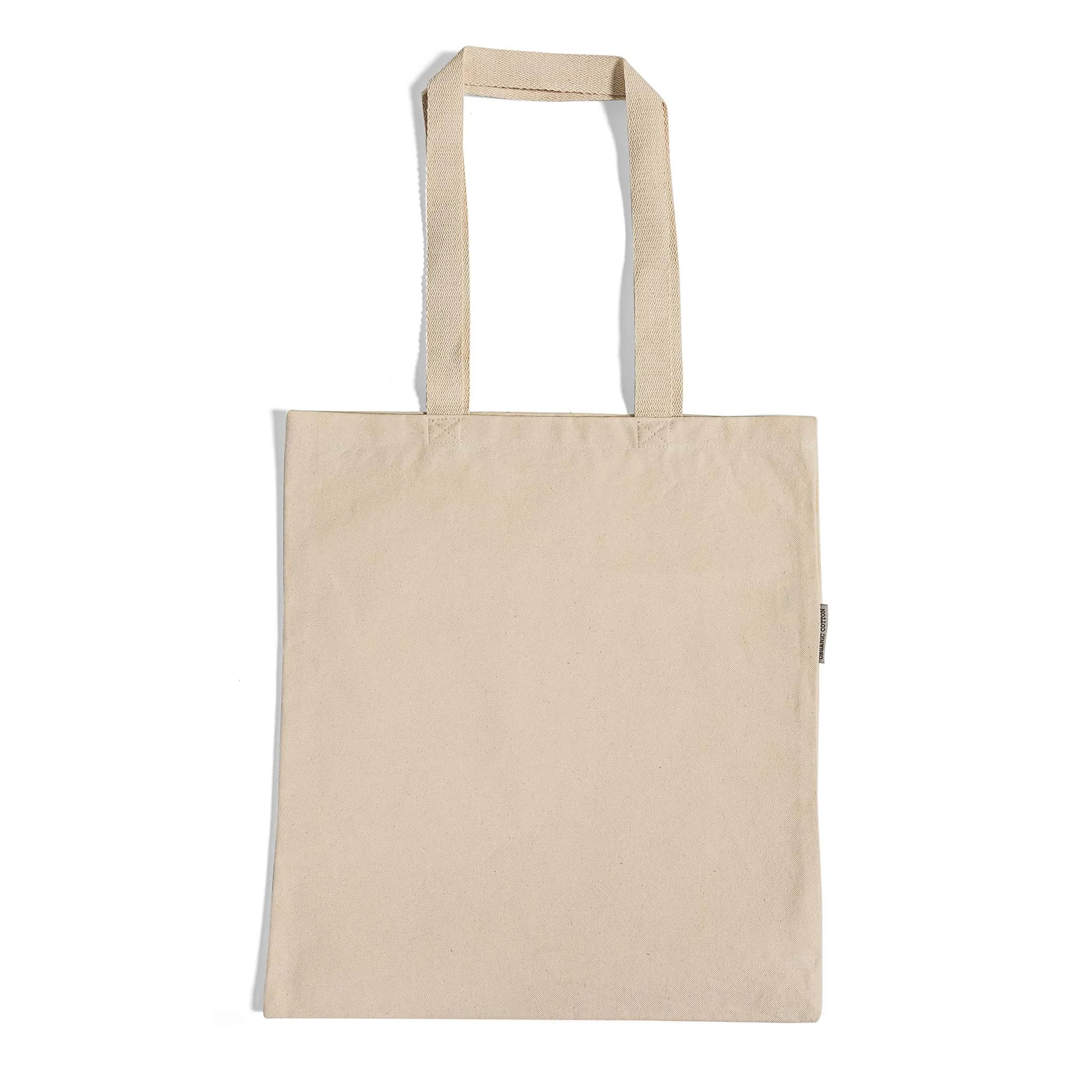 Organic Cotton Heavy Canvas Tote Bags Flat Bottom - OR200