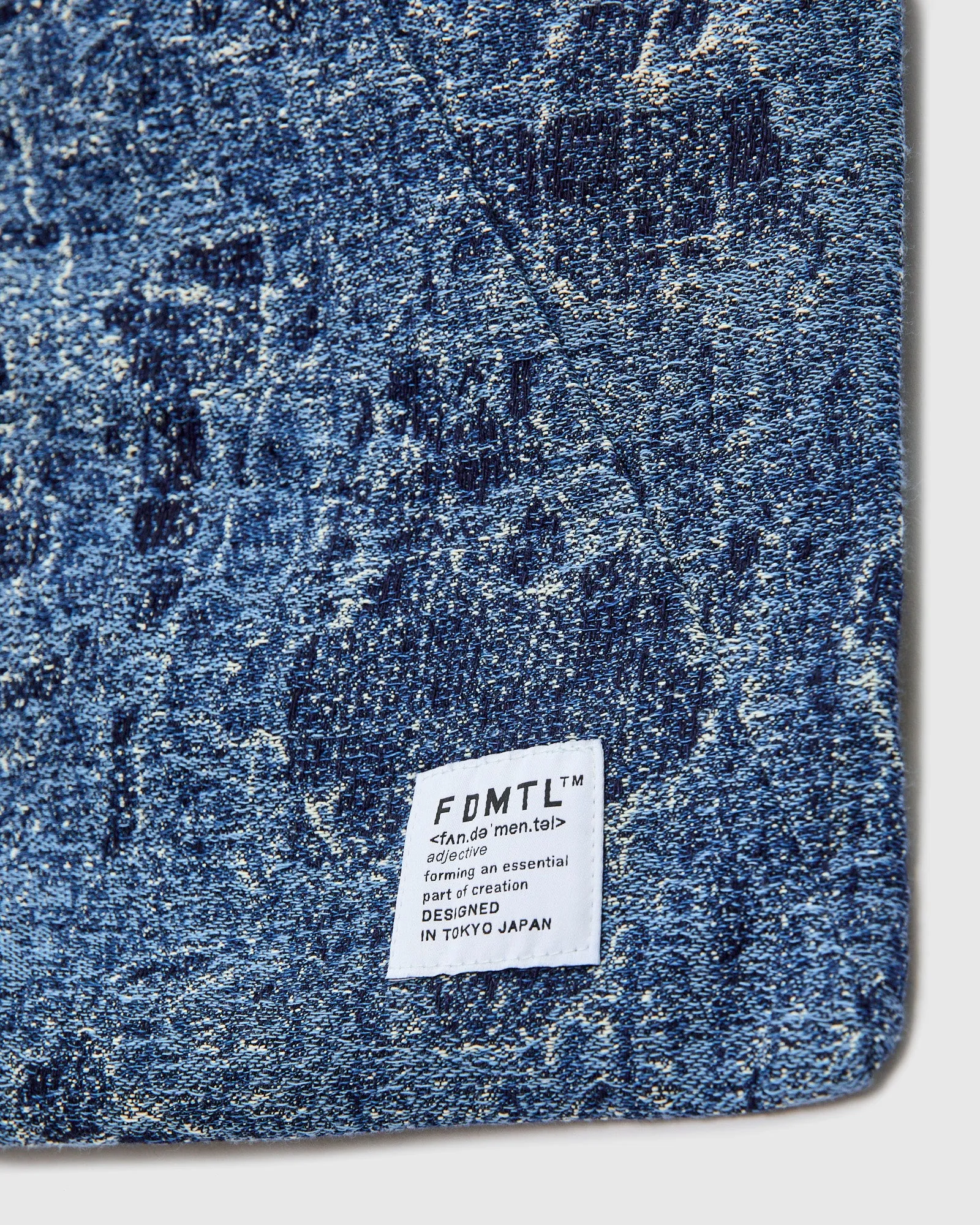 Patchwork Azuma Bag Large in Indigo Rinse