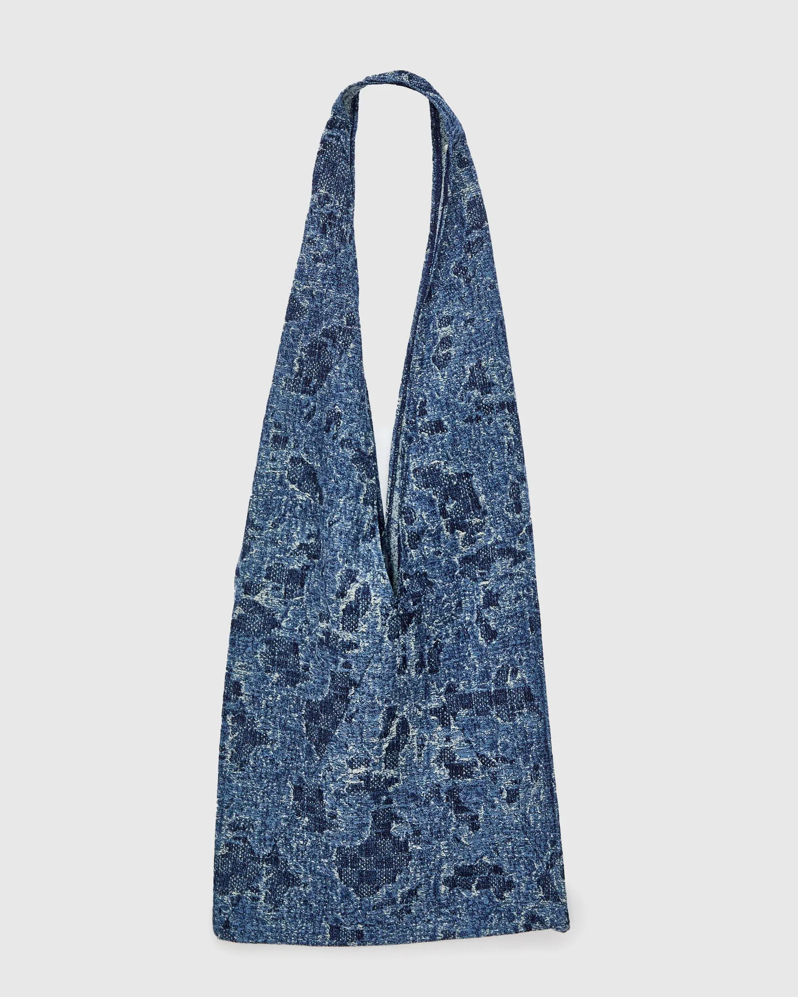 Patchwork Azuma Bag Large in Indigo Rinse