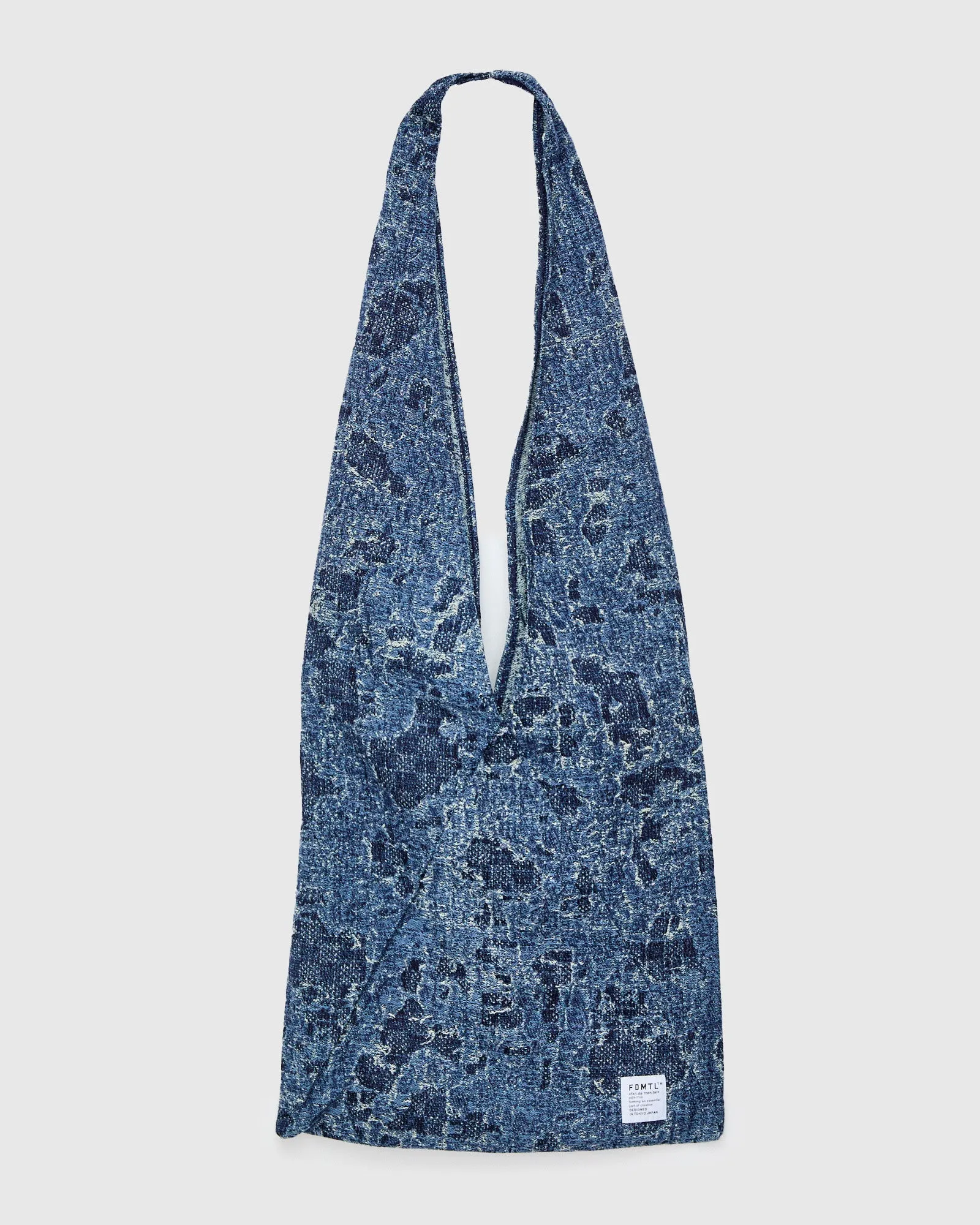 Patchwork Azuma Bag Large in Indigo Rinse