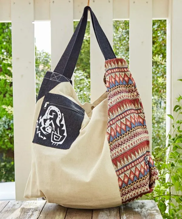 Patchwork Large Tote Bag