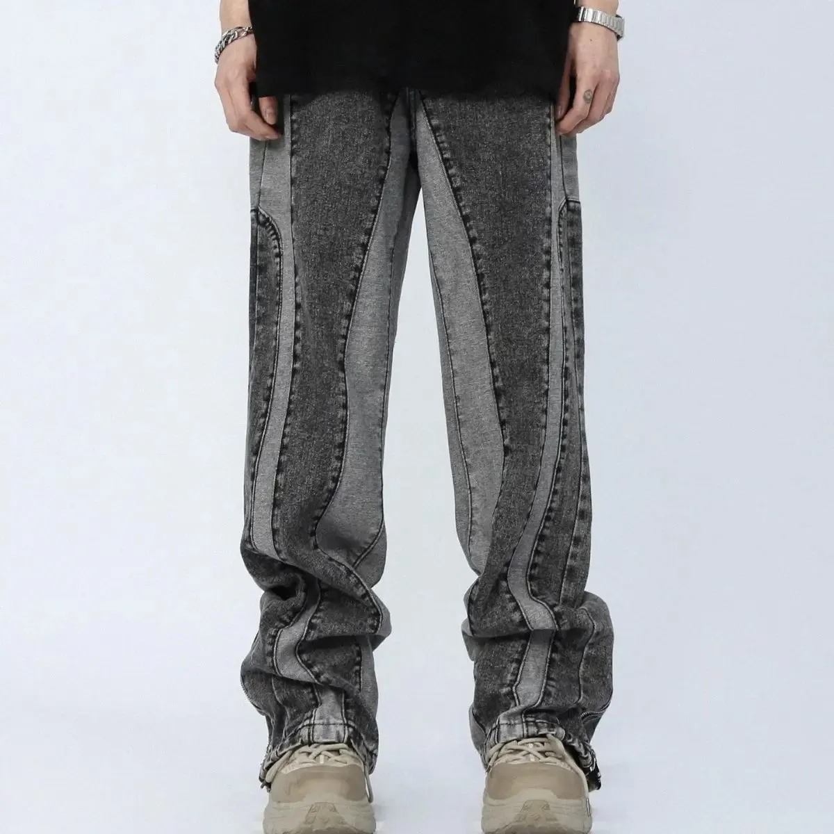 Patchwork Maverick Jeans