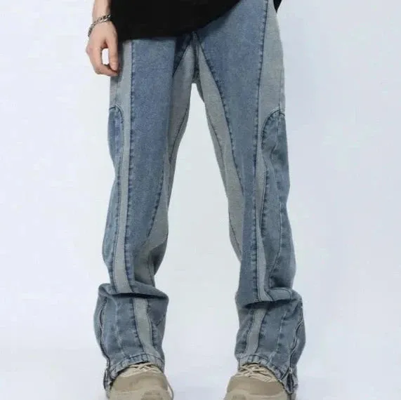 Patchwork Maverick Jeans
