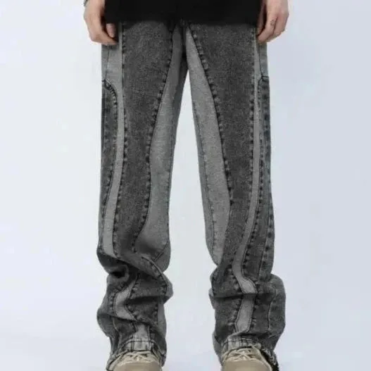 Patchwork Maverick Jeans