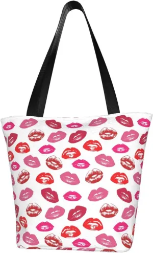 Percussion Black Drum Tote Bag For Women Lightweight Shoulder Bags Shopping Handbags With Zipper