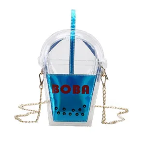 Personality Fun Creative Straw Coke Bottle Crossbody Bag