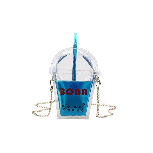 Personality Fun Creative Straw Coke Bottle Crossbody Bag